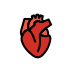 Anatomical heart transparent PNG