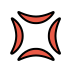 Anger symbol transparent PNG