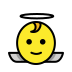 Baby angel transparent PNG