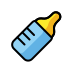 Baby bottle transparent PNG