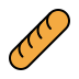 Baguette bread transparent PNG