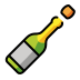 Bottle with popping cork transparent PNG