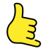 Call me hand transparent PNG