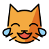Cat with tears of joy transparent PNG