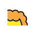Curly hair transparent PNG