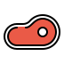 Cut of meat transparent PNG icon