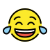 Face with tears of joy transparent PNG