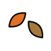 Fallen leaf transparent PNG