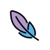 Feather transparent PNG