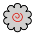 Fish cake with swirl transparent PNG