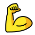 Flexed biceps transparent PNG