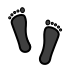 Footprints transparent PNG