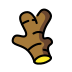 Ginger root transparent PNG