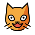 Grinning cat transparent PNG