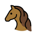 Horse face transparent PNG