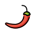 Hot pepper transparent PNG icon