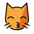 Kissing cat transparent PNG