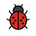 Lady beetle transparent PNG