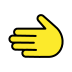 Leftwards hand transparent PNG