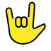 Love-you gesture transparent PNG