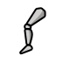 Mechanical leg transparent PNG