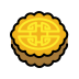 Moon cake transparent PNG