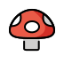 Mushroom transparent PNG