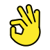 OK hand transparent PNG