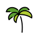 Palm tree transparent PNG