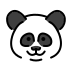 Panda transparent PNG