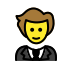 Person in tuxedo transparent PNG