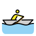 Person rowing boat transparent PNG