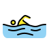 Person swimming transparent PNG