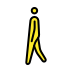 Person walking transparent PNG