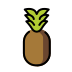 Pineapple transparent PNG