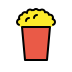 Popcorn transparent PNG