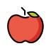 Red apple transparent PNG