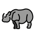 Rhinoceros transparent PNG