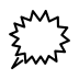 Right anger bubble transparent PNG
