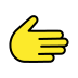 Rightwards hand transparent PNG icon