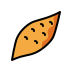 Roasted sweet potato transparent PNG