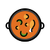 Shallow pan of food transparent PNG