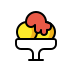 Shaved ice transparent PNG