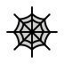 Spider web transparent PNG