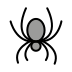Spider transparent PNG