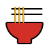 Steaming bowl transparent PNG