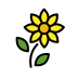 Sunflower transparent PNG