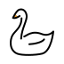 Swan transparent PNG