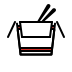 Takeout box transparent PNG