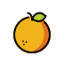 Tangerine transparent PNG